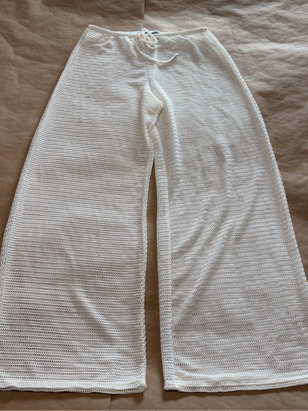 Jordan Taylor Cream Cover-Up Pants